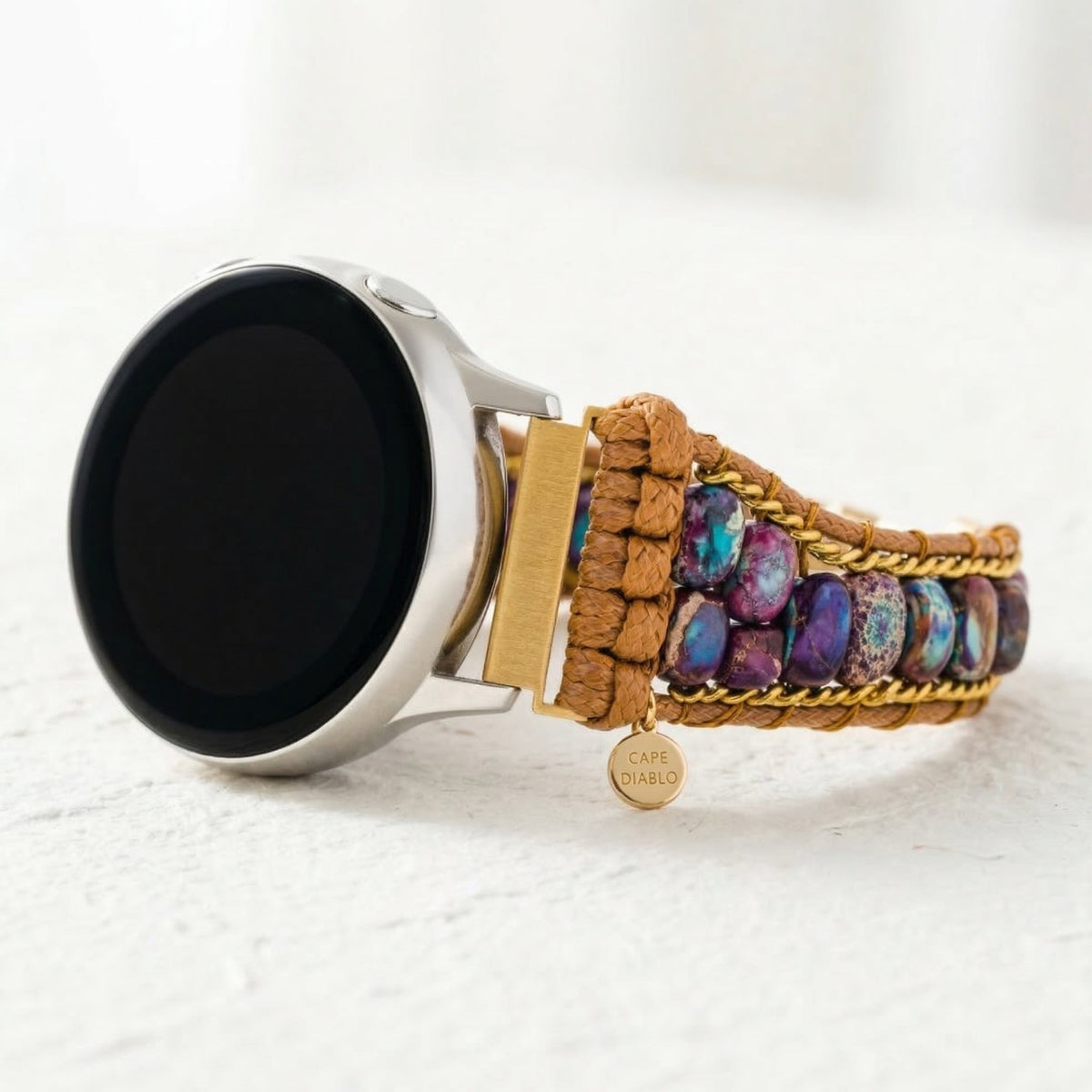 Cinturino per Samsung Galaxy Watch in Giada di Luna