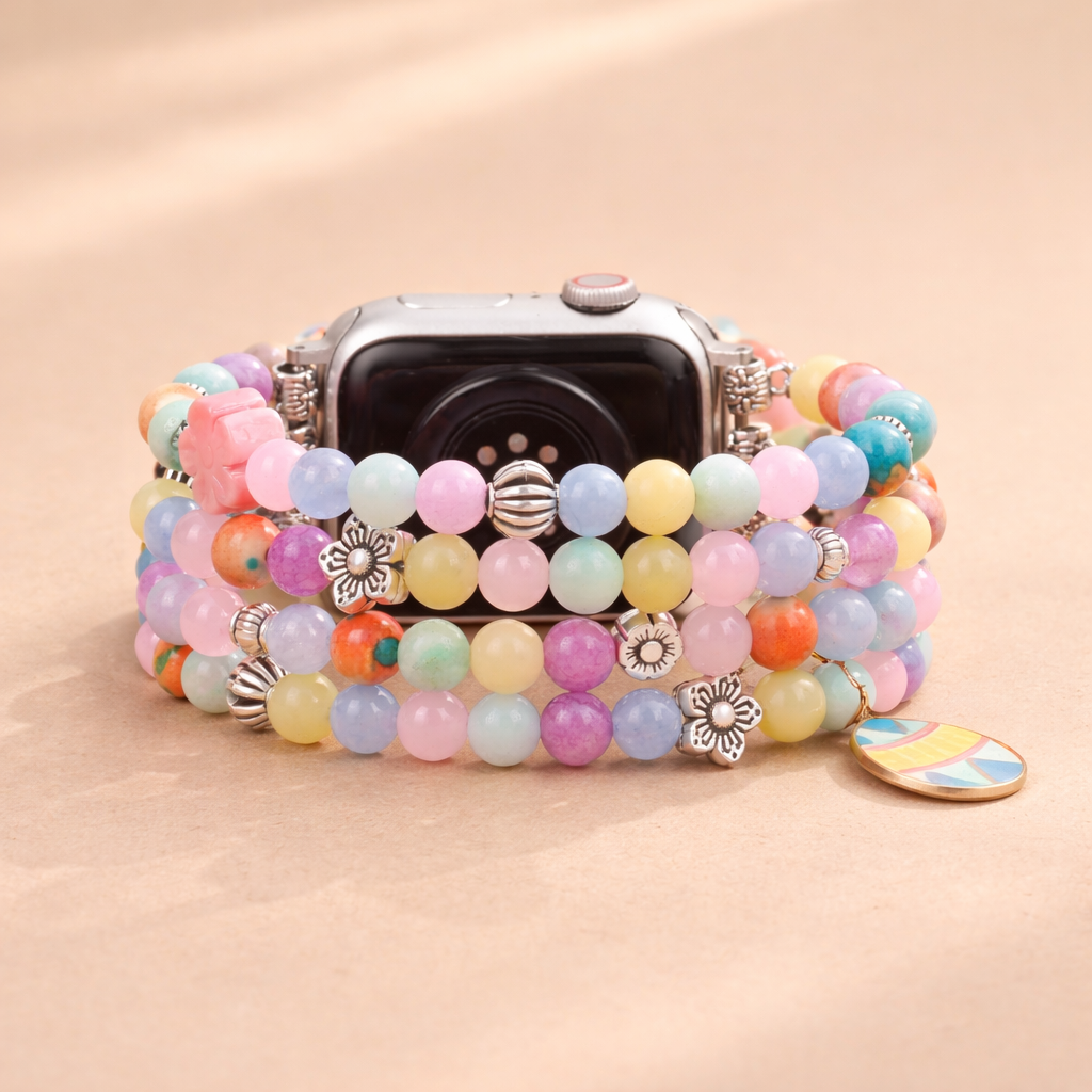 Cinturino Elasticizzato Easter Bloom Harmony per Apple Watch