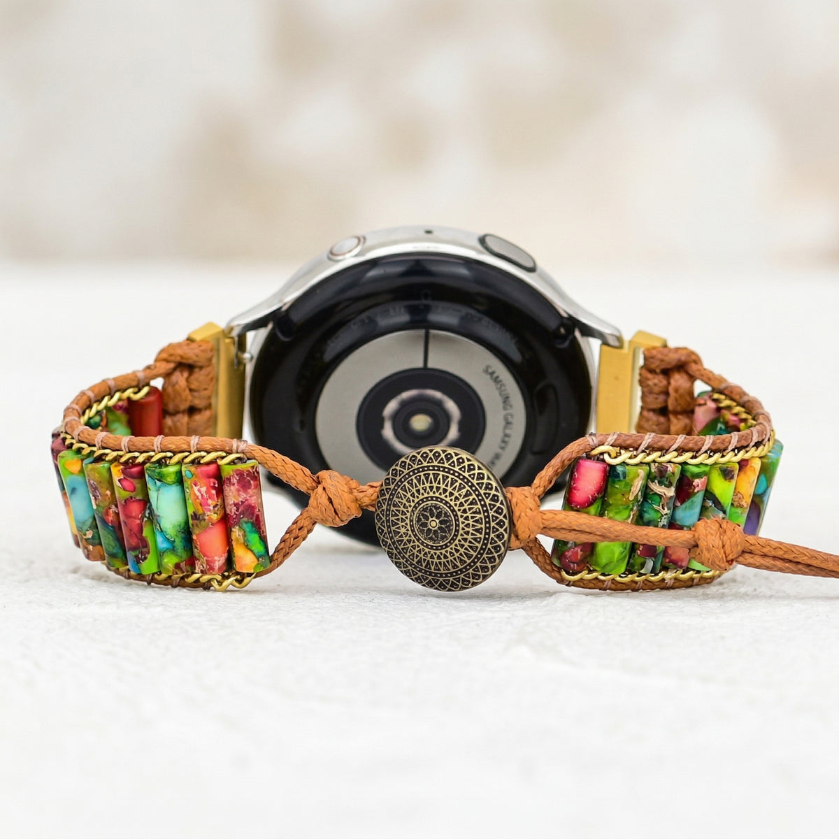 Cinturino per Samsung Galaxy Watch in Diaspro della Foresta Pluviale