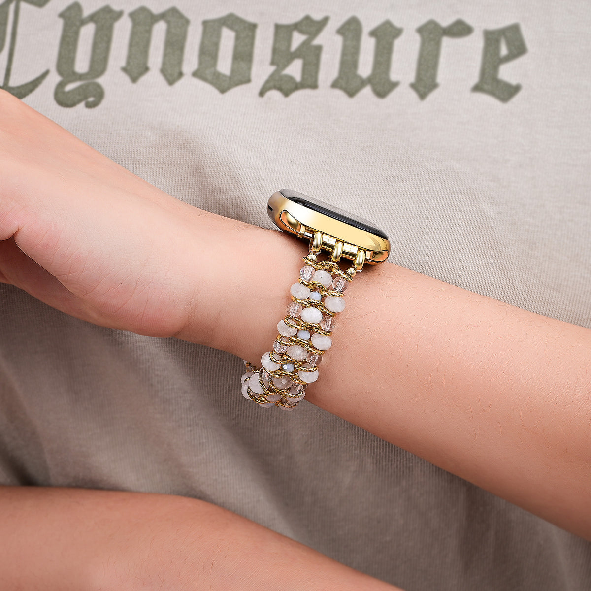 Cinturino intrecciato Apple Watch Moonlight Goddess