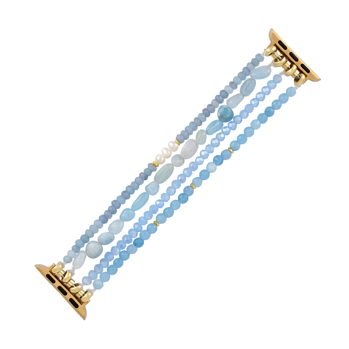 Cinturino Apple Watch in Giada Acquamarina Serenity