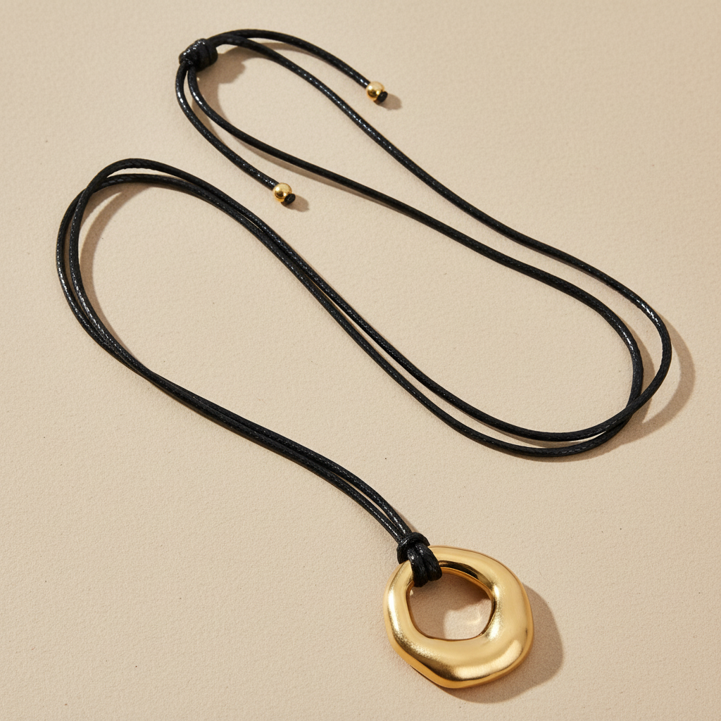 Collana con anello biologico
