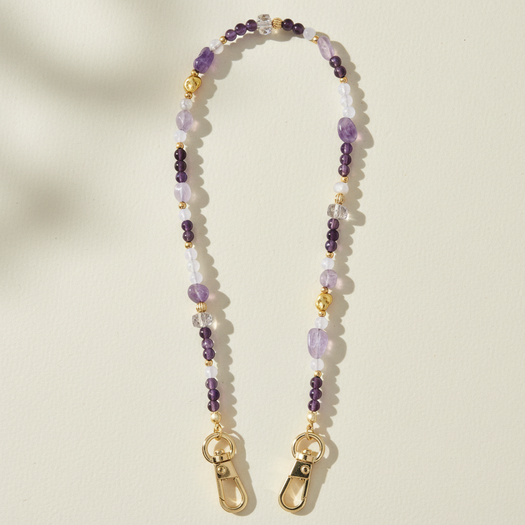 Catena per telefono Amethyst Glow