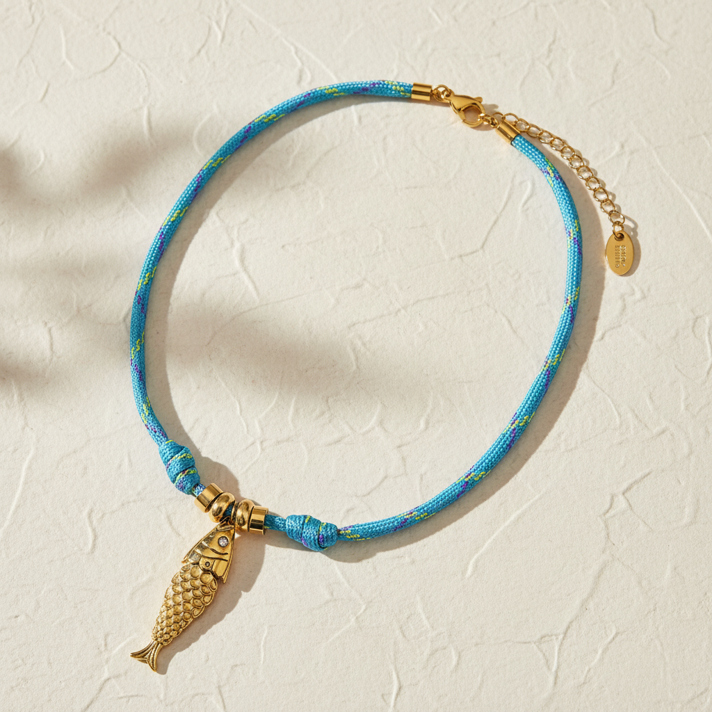 Collana con ciondolo pesce Viaggio Oceanico