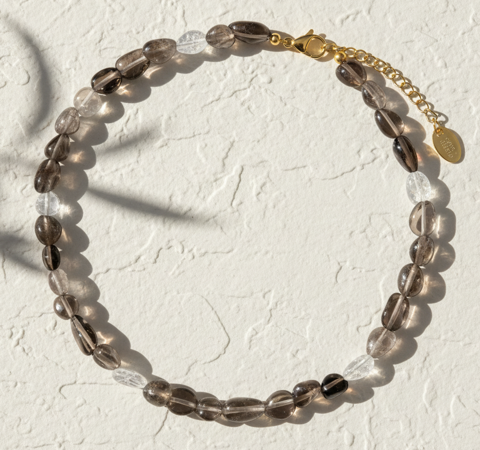 Collana Armonia di Cristallo di Ossidiana