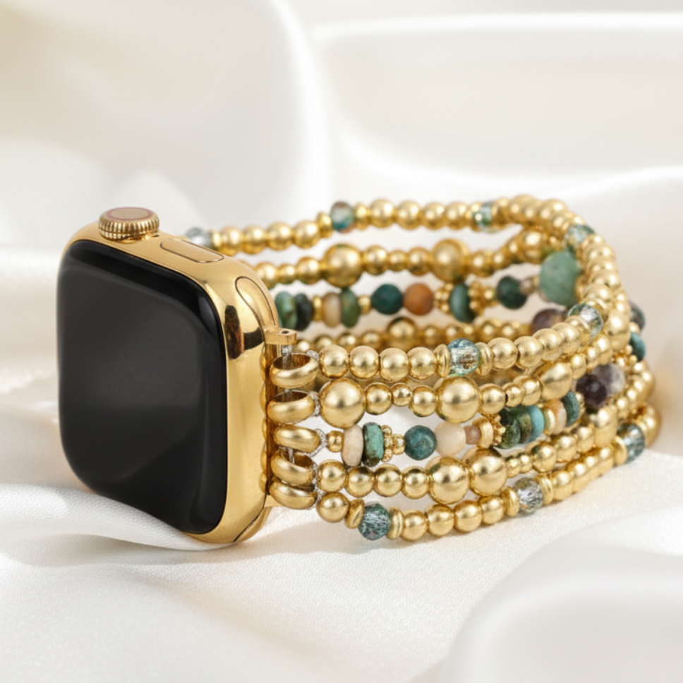 Cinturino elastico Golden Oasis per Apple Watch