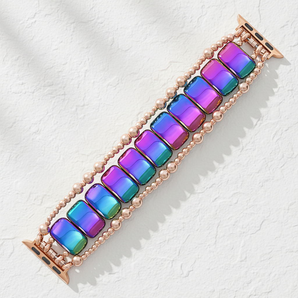 Cinturino elasticizzato Apple Watch Rosa Euforia