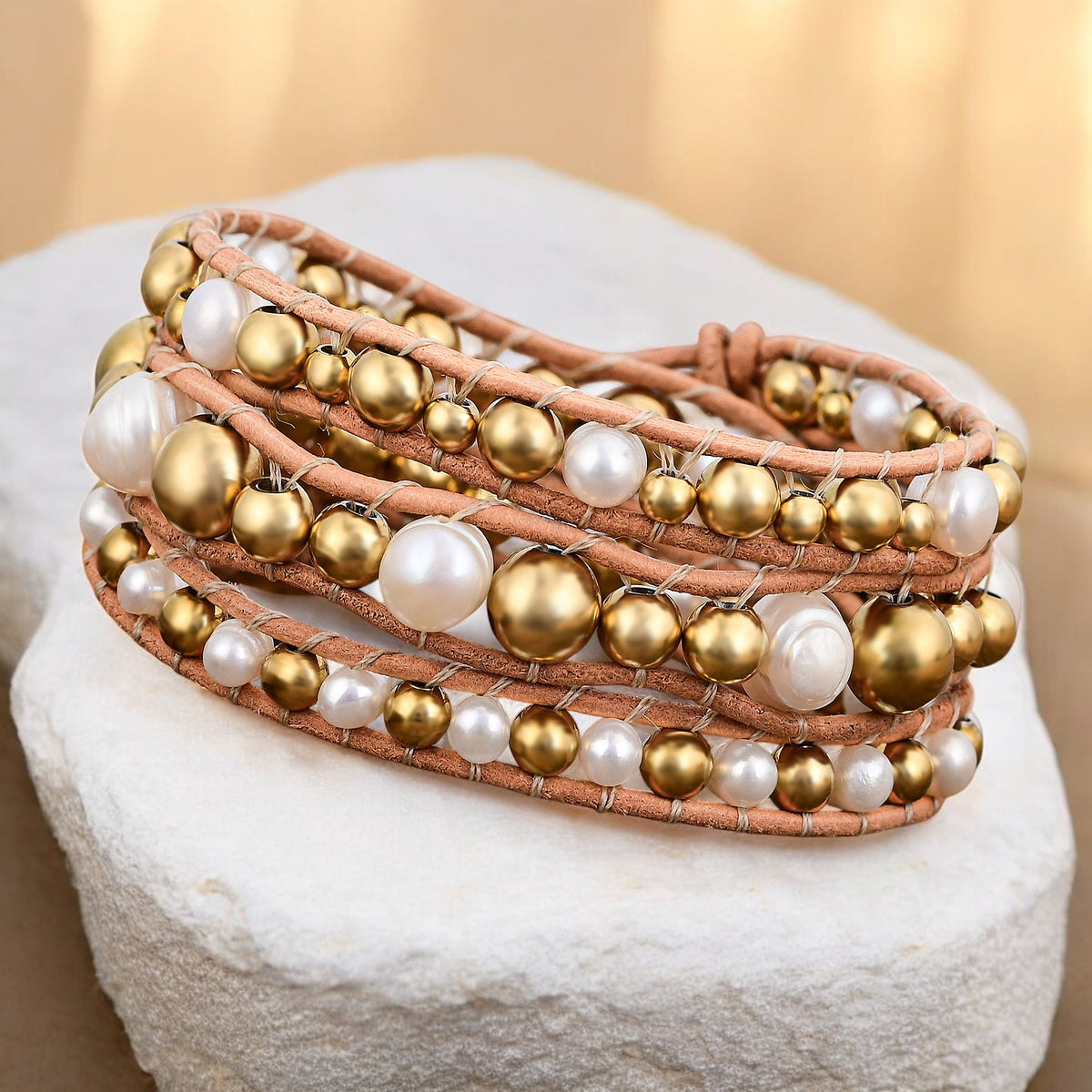 Bracciale avvolgente Pearl Bliss