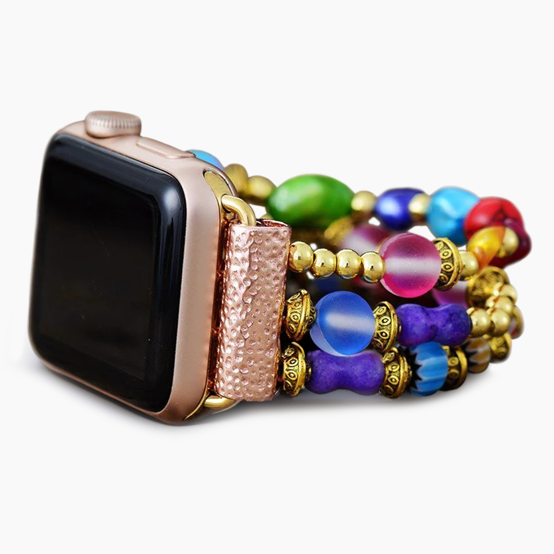 Cinturino elastico bohemien elegante per Apple Watch