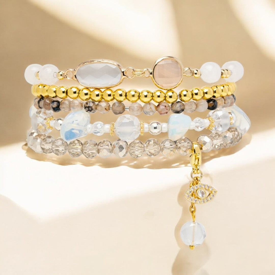 Cinturino Sterling Glamour Stretch per Apple Watch