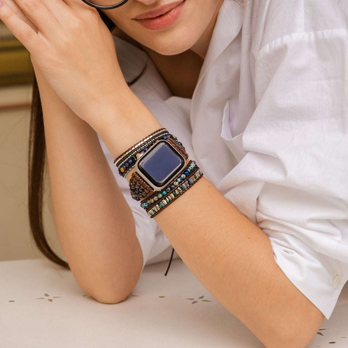 Serene Ocean Apple Watch Strap - Cape Diablo