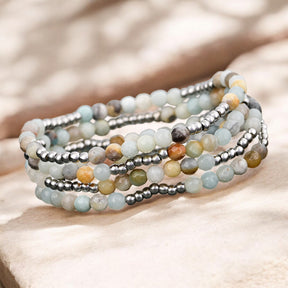 Set Bracciali Brillantezza Amazonite