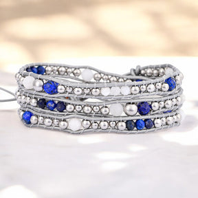 Bracciale Avvolgente Protettivo Celestial Lapis