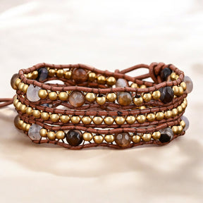 Bracciale avvolgente Terra Glow