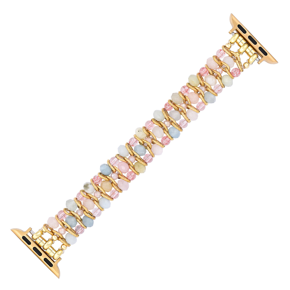 Cinturino intrecciato elasticizzato Golden Dawn per Apple Watch