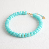 Collana turchese oversize in stile costiero da sogno