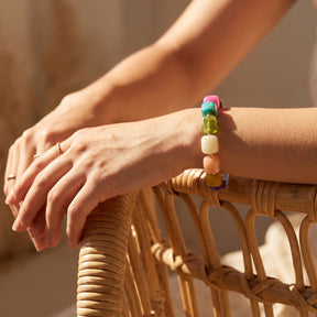 Bracciale robusto misto “Fioritura costiera”