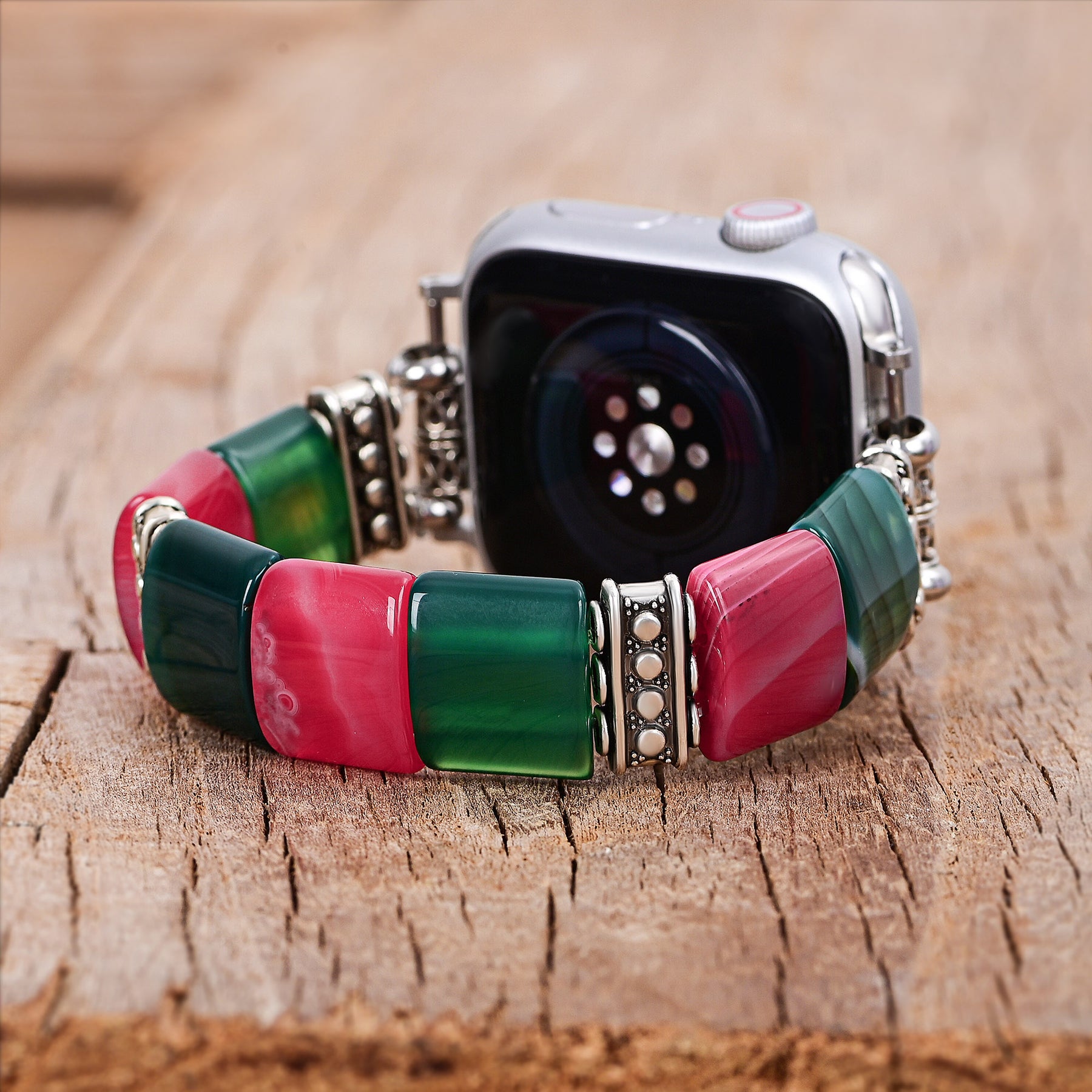 Cinturino Elasticizzato Christmas Treasure per Apple Watch