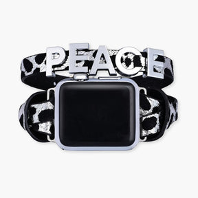 Apple Watch in pelle Peace Safari