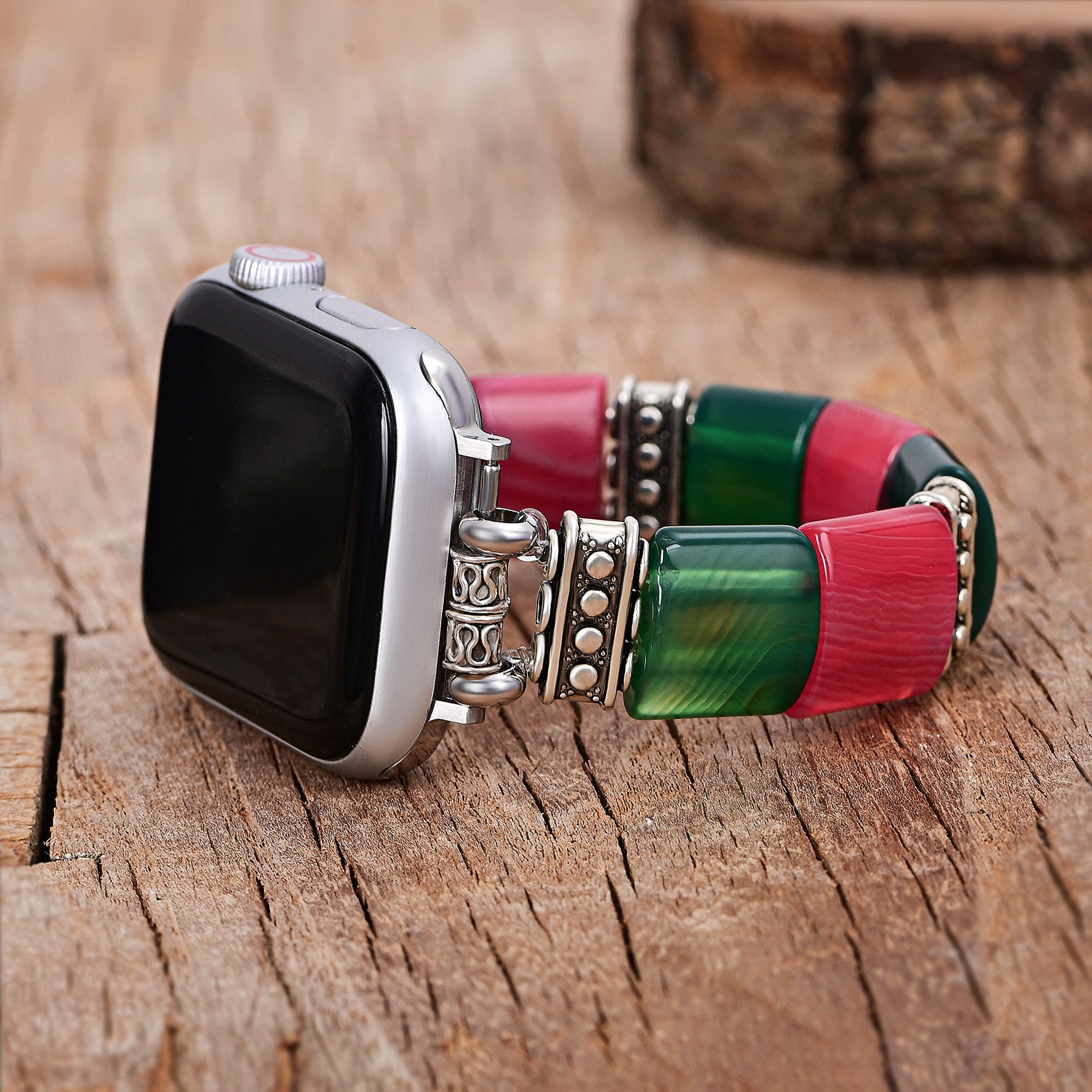 Cinturino Elasticizzato Christmas Treasure per Apple Watch