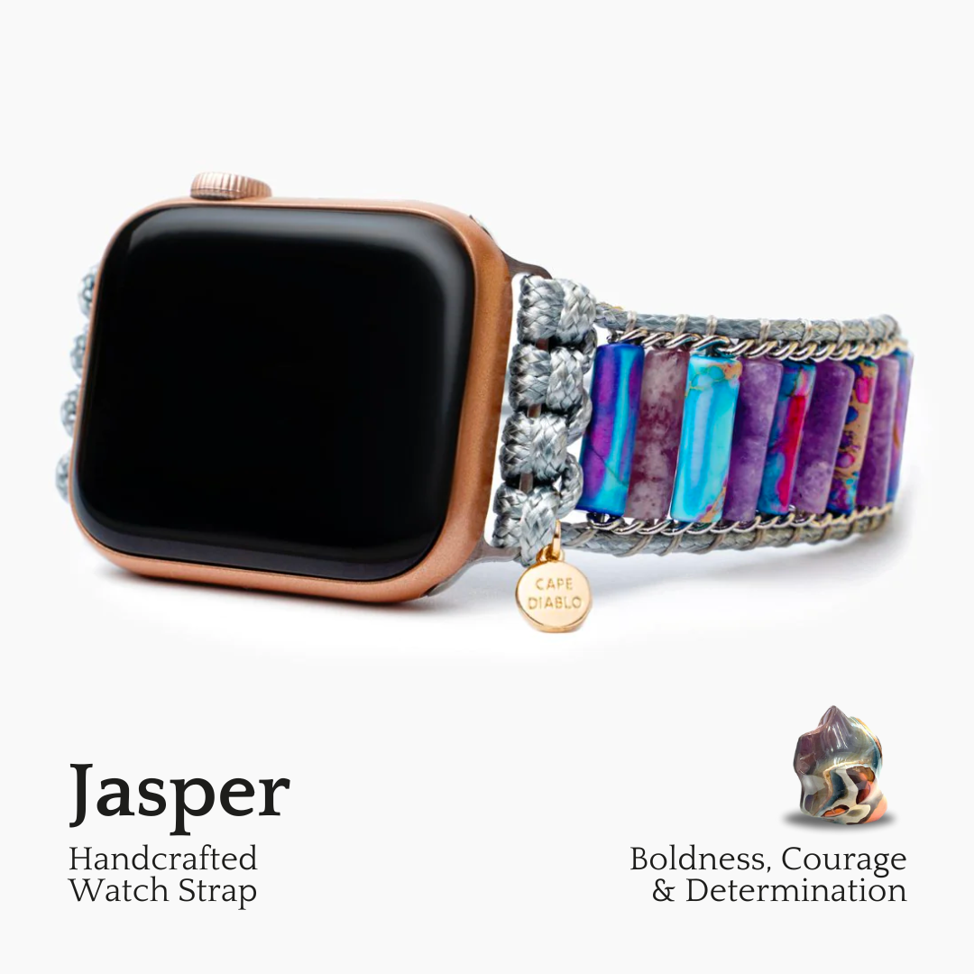 Cinturino per orologio Apple Serene Imperial Jasper