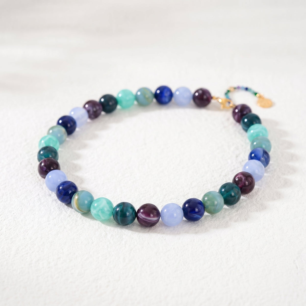 Collana costiera con perline spesse