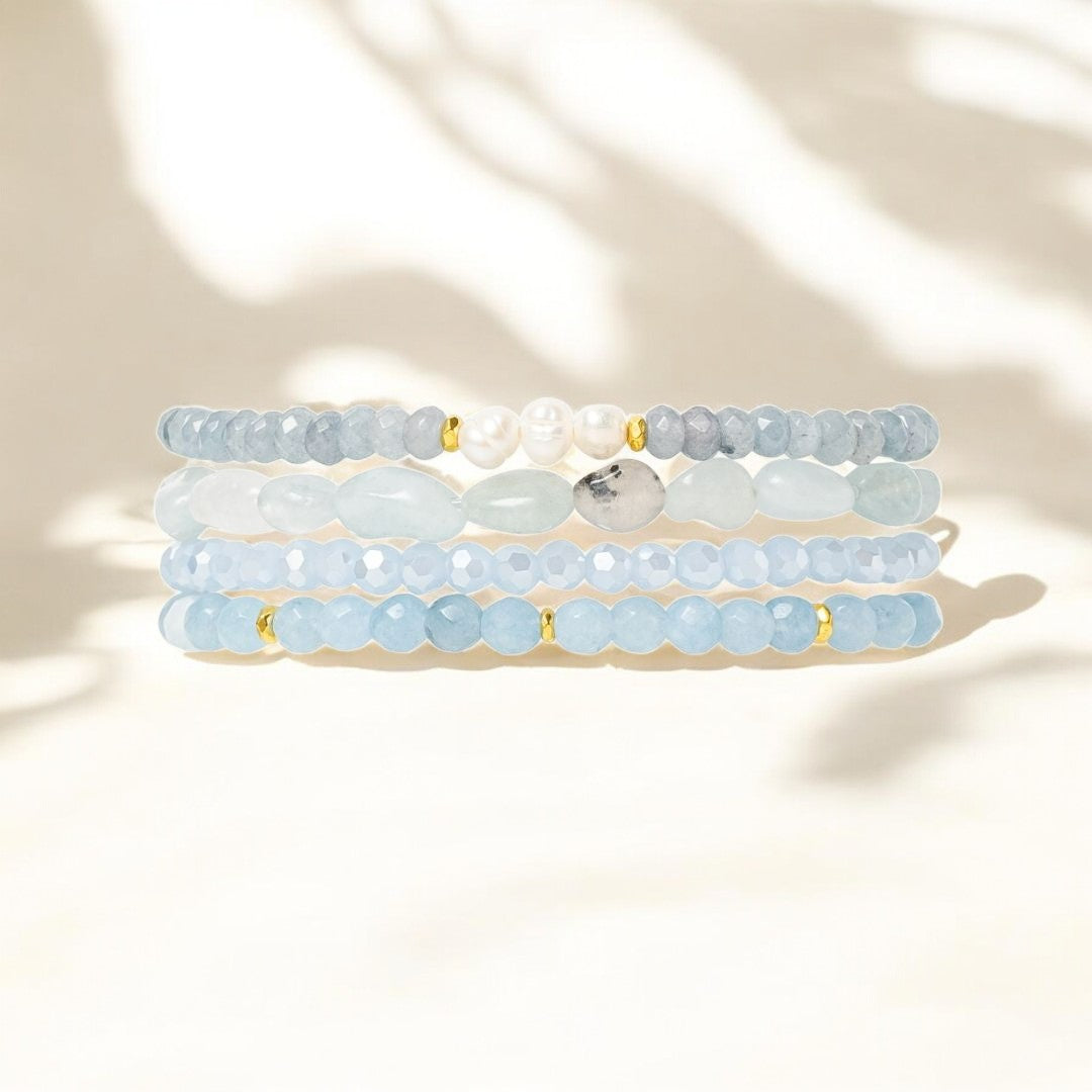 Cinturino Apple Watch in Giada Acquamarina Serenity