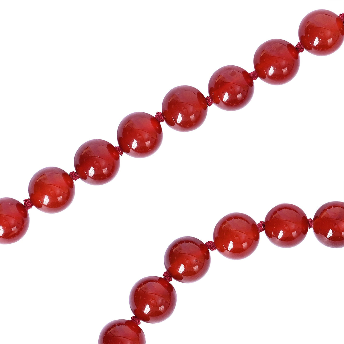 Collana Girocollo in Agata Rossa