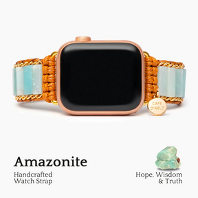 Cinturino per Apple Watch con protezione Amazonite