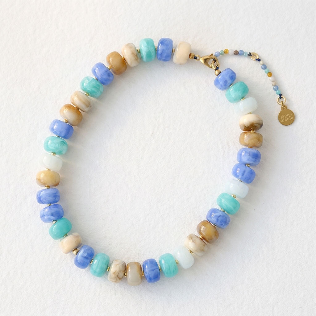 Collana vistosa Blue Coast