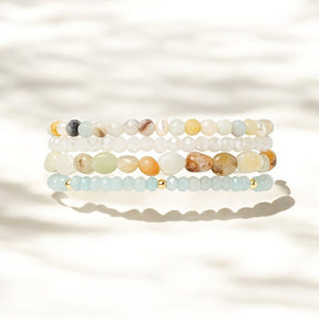 Cinturino Apple Watch in Perla di Amazonite Essence