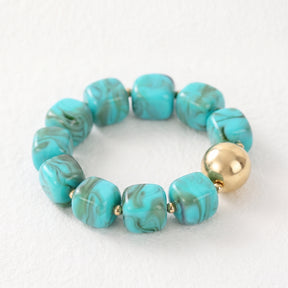 Bracciale vistoso color turchese Haven