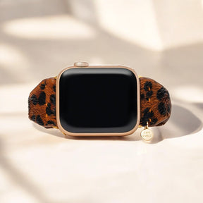 Cinturino Apple Watch in pelle marrone Panthera