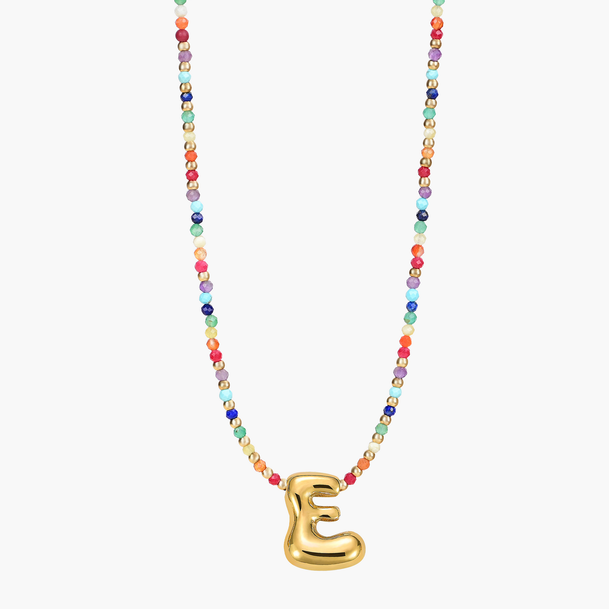 Collana Iniziale Rainbow Bubble