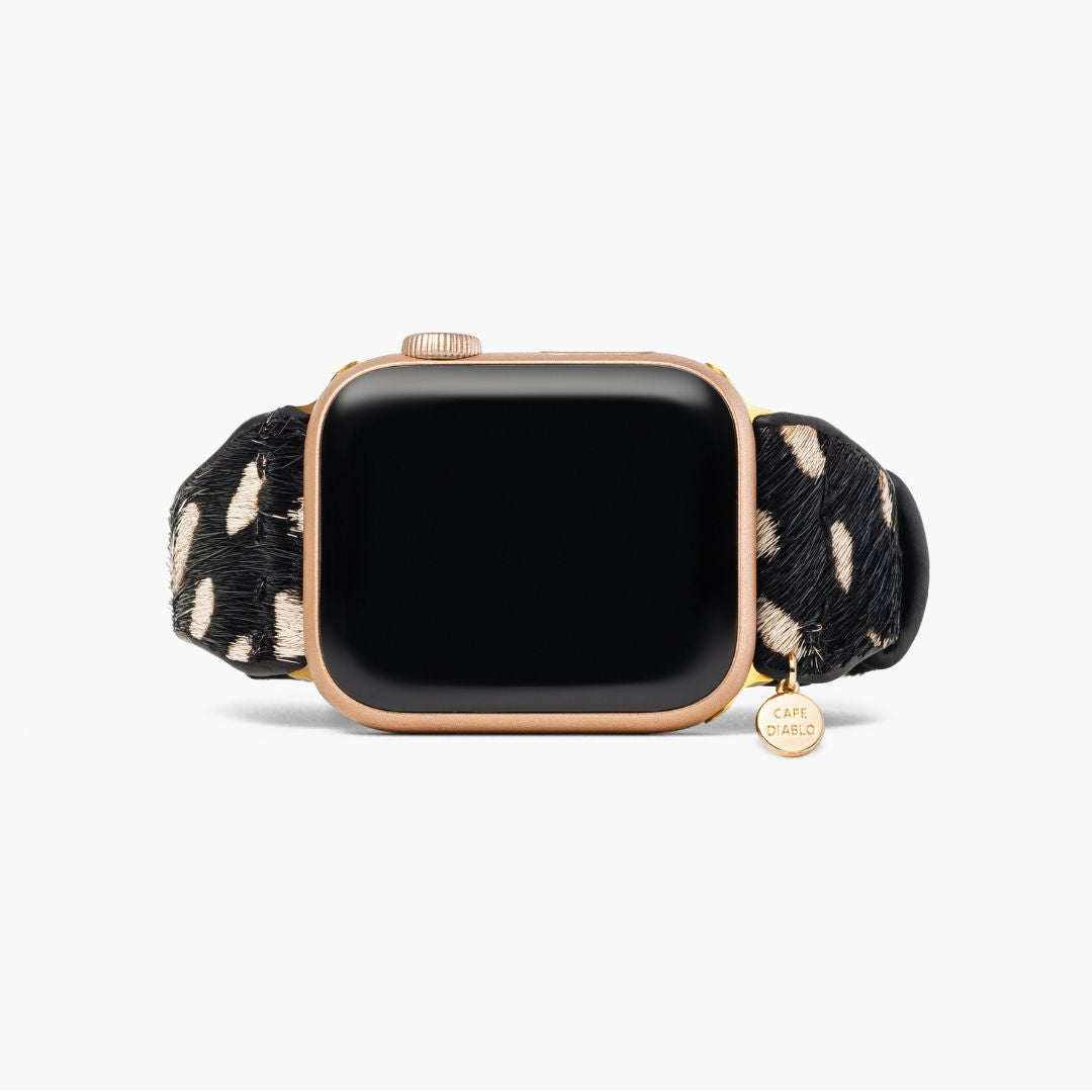 Cinturino Apple Watch in pelle Safari monocromatica