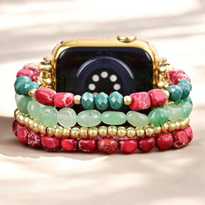 Cinturino Apple Watch Evergreen Gold Elegance Natale