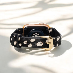 Cinturino Apple Watch in pelle Safari monocromatica