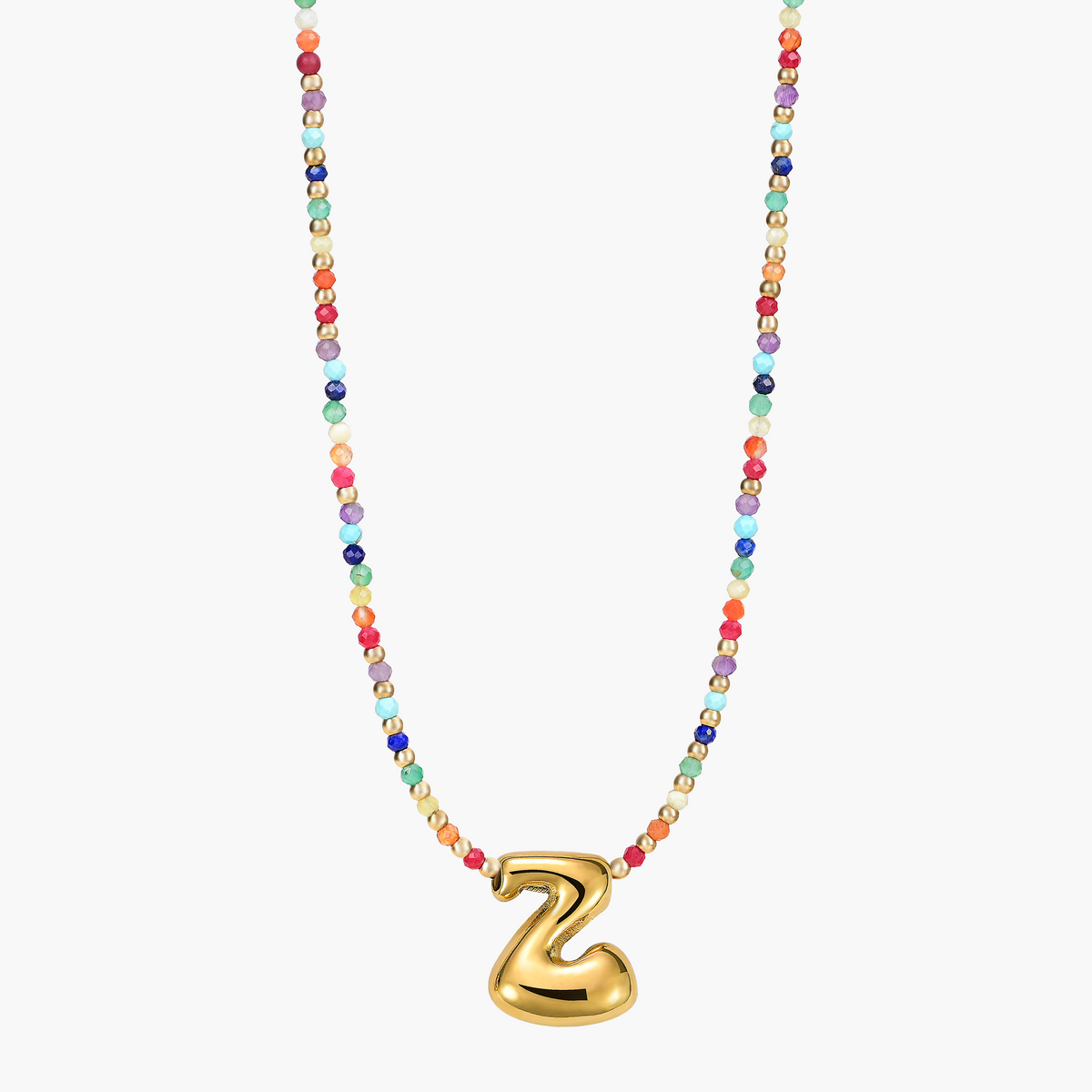 Collana Iniziale Rainbow Bubble