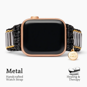 Cinturino per Apple Watch punk boho metallico