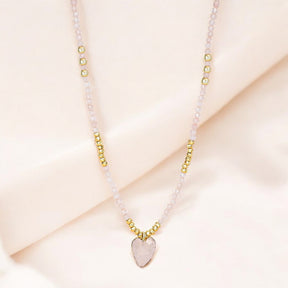 Collana con ciondolo a forma di rosa e amore