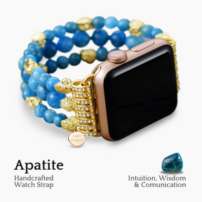 Cinturino Apple Watch elasticizzato Apatite Gleam