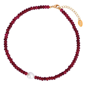 Collana Armonia Perla di Giada