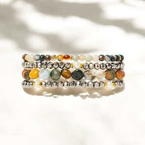 Cinturino Apple Watch Agate Pearl Cascade
