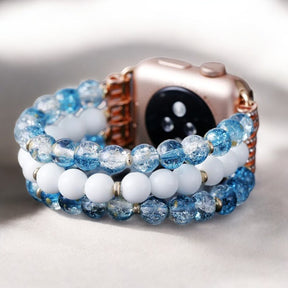 Cinturino per orologio Crystal Jade Frost Stretch