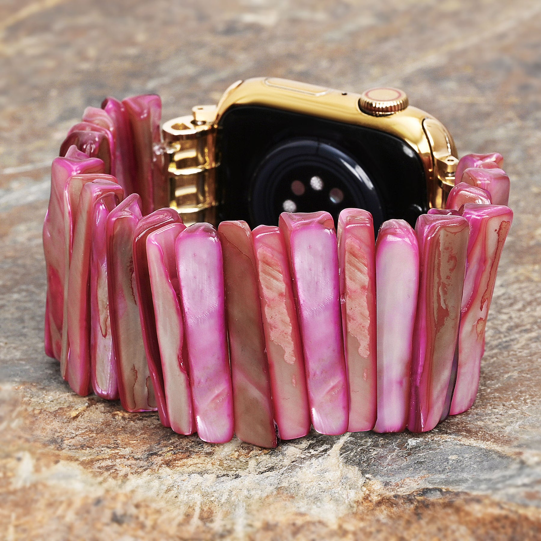 Cinturino Elasticizzato Imperial Orchid Shell per Apple Watch