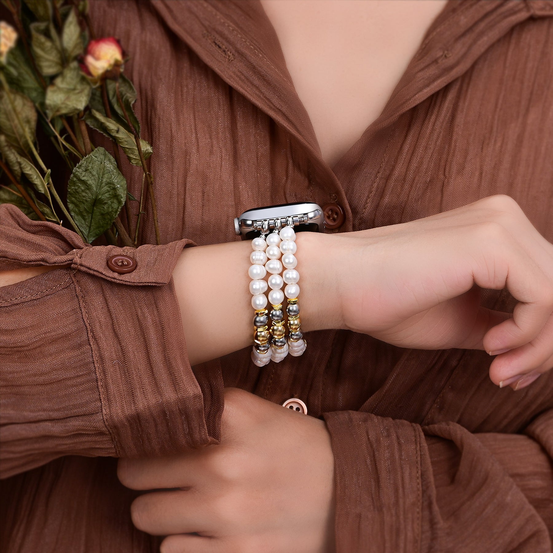 Cinturino Majestic Moonlight Stretch Apple Watch