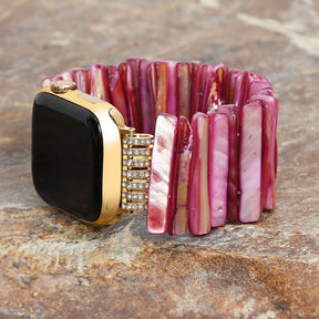 Cinturino Elasticizzato Imperial Orchid Shell per Apple Watch