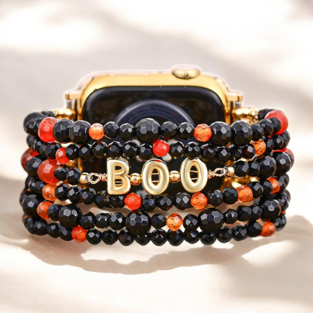Cinturino Apple Watch con tema Zucca di Halloween