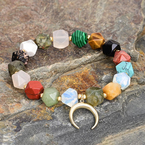 Bracciale Amuleto d'Amore in Pietra di Luna