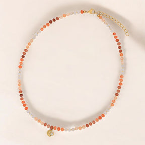 Collana di Giada Luce del Tramonto